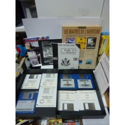 LES MAITRES DE L'AVENTURE (Maupiti Island, Voyageurs du temps, Operation Stealth) amiga