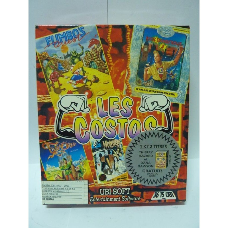LES COSTOS (Rick Dangerous 2, Flimbos Quest...)  Amiga