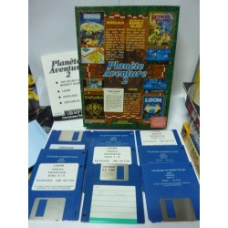 PLANETE AVENTURE 2 : POPULOUS, MONKEY ISLAND, LOOM  Amiga