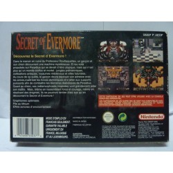 SECRET OF EVERMORE Pal (Sans notice)
