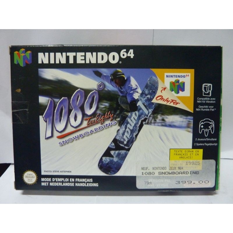 1080 SNOWBOARDING (très bon état)