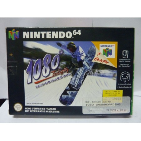 1080 SNOWBOARDING (très bon état)