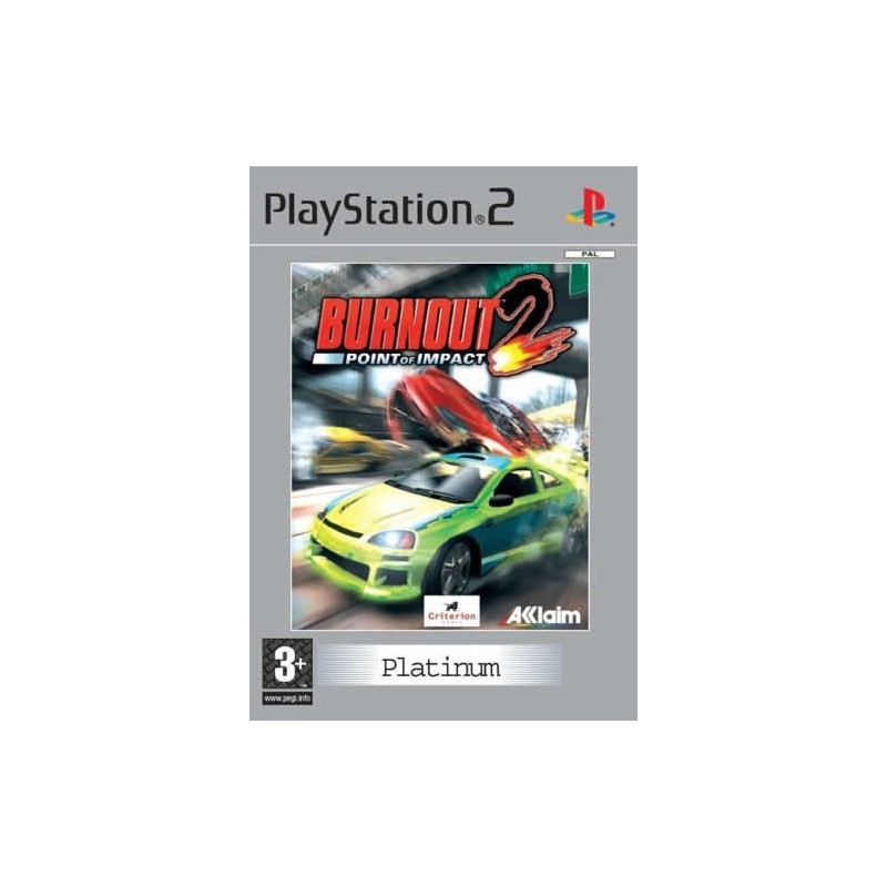 BURNOUT 2 POINT OF IMPACT PLATINUM