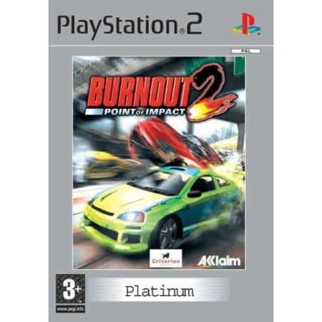 BURNOUT 2 POINT OF IMPACT PLATINUM