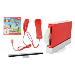 Console WII rouge NEW SUPER MARIO WII PACK