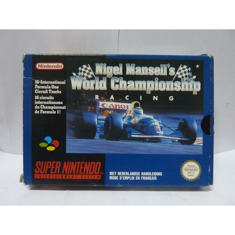 NIGEL MANSELL'S WORLD CHAMPIONSHIP RACING complet pal fr