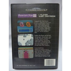 PHANTASY STAR III pal avec notice Fr