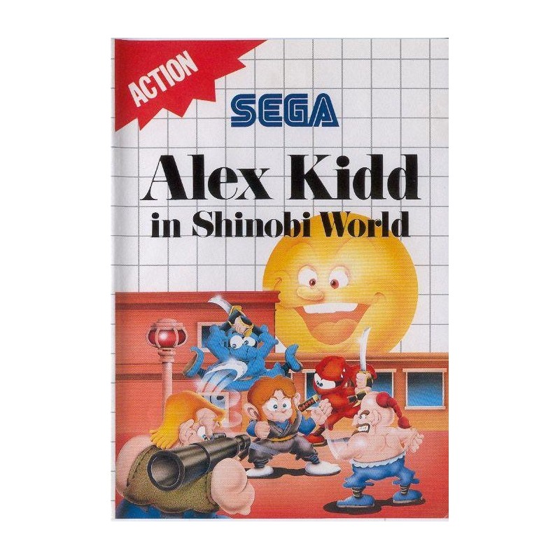 ALEX KIDD IN SHINOBI WORLD