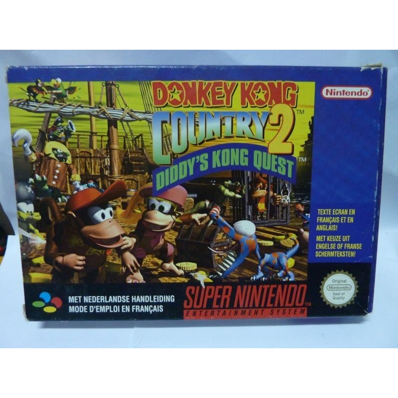 DONKEY KONG COUNTRY 2 Pal Fah (sans notice)