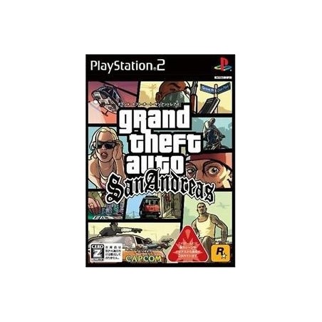 GTA SAN ANDREAS Japan (sans notice)