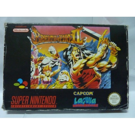 BREATH OF FIRE 2 + carte (boite abîmée)