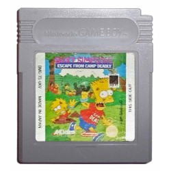 Bart Simpsons Escape From Camp Deadly (cart. seule)