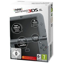 NINTENDO NEW 3DS XL NOIR METALLIQUE (complète)