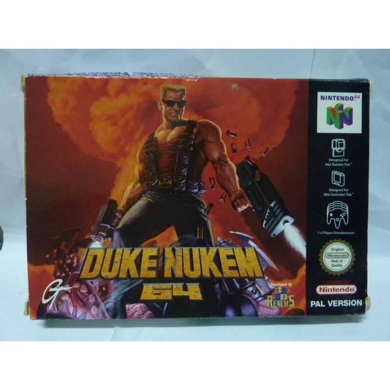 DUKE NUKEM 64 complet Pal/fr