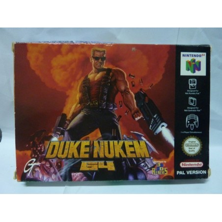 DUKE NUKEM 64 complet Pal/fr