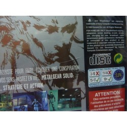 METAL GEAR SOLID Neuf sous blister Brand New