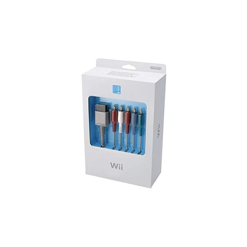 CABLE YUV / YPBPR OFFICIEL NINTENDO WII (sans boite)