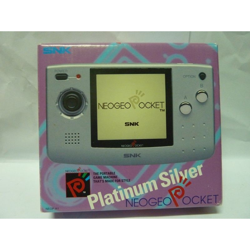 NEO GEO POCKET Platinum Silver