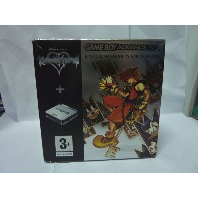 GBA SP EDITION KINGDOM HEARTS Edition Pak Pal version