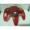 pad-n64-clear-red-tres-bon-etat