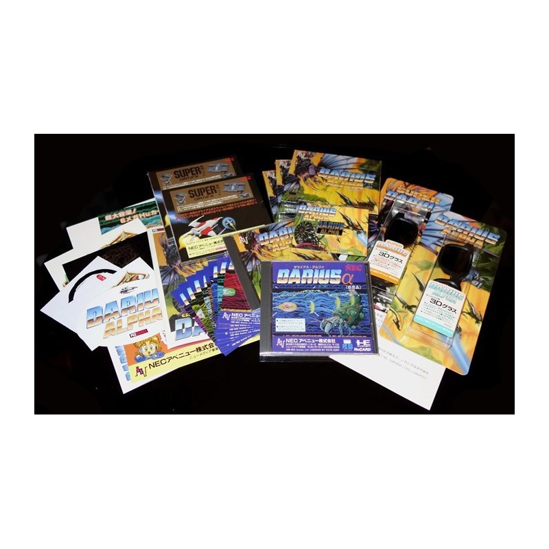 DARIUS ALPHA Set réedition plus Darius Megadrive
