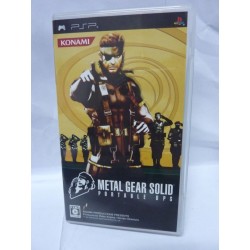 METAL GEAR SOLID PORTABLE OPS Japan