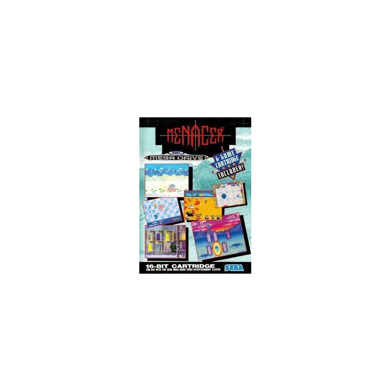 MENACER 6 Games Cartridge