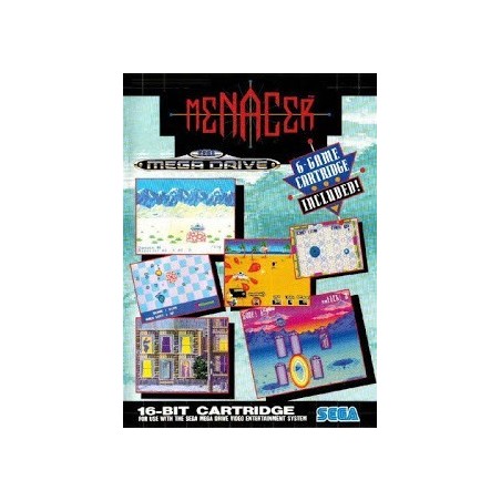 MENACER 6 Games Cartridge