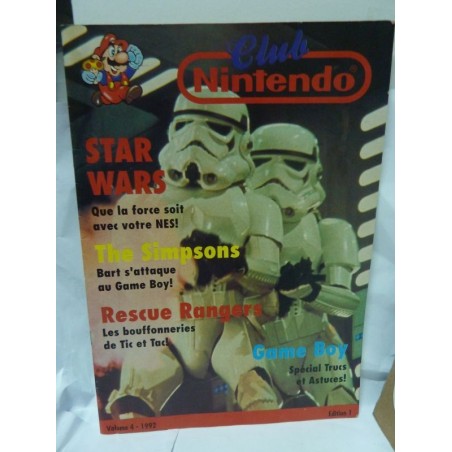 CLUB NINTENDO N° 4 Edition 1 1992