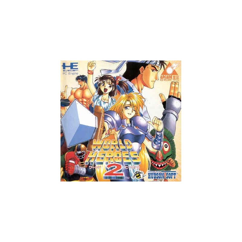 WORLD HEROES 2 avec spincard
