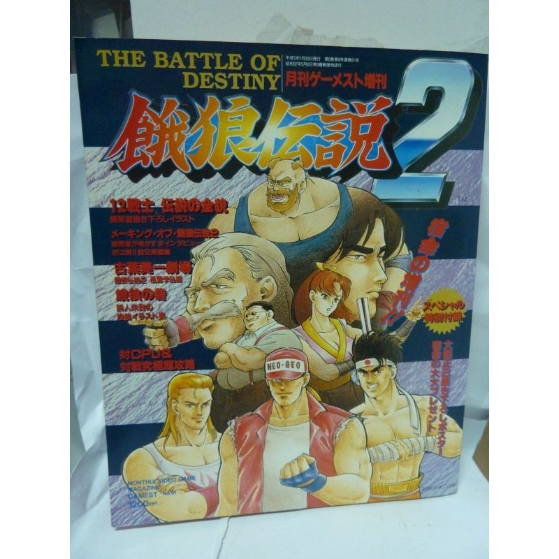 FATAL FURY 2 guide book