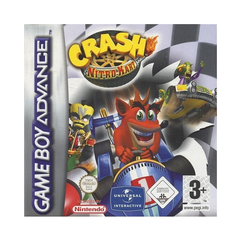 CRASH NITRO KART (cart. seule)