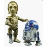 Star Wars C-3PO & R2-D2 hybrid metal figuration hercross figures