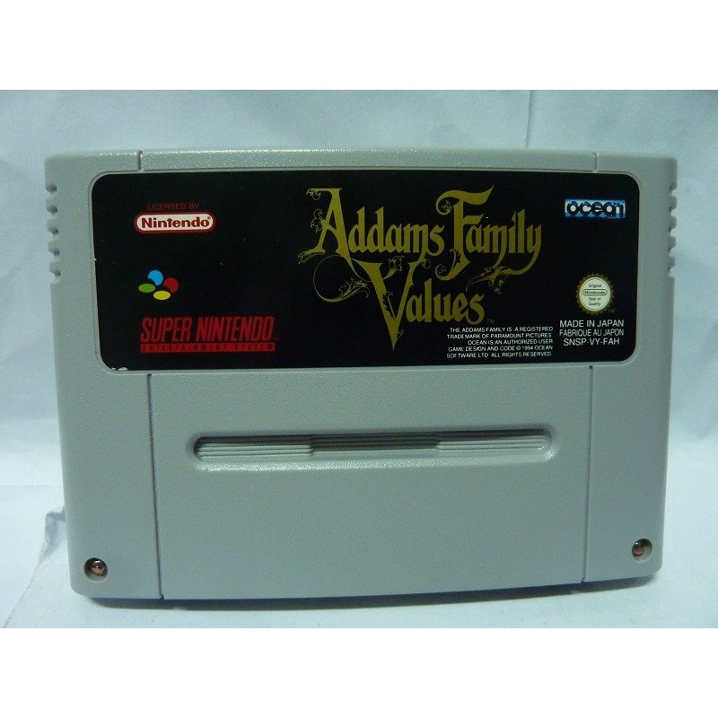 ADDAMS FAMILY VALUES Fah (cart. seule)