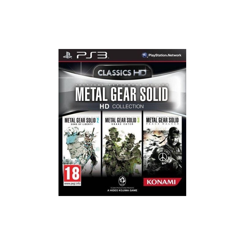 METAL GEAR SOLID HD COLLECTION