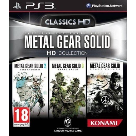 METAL GEAR SOLID HD COLLECTION