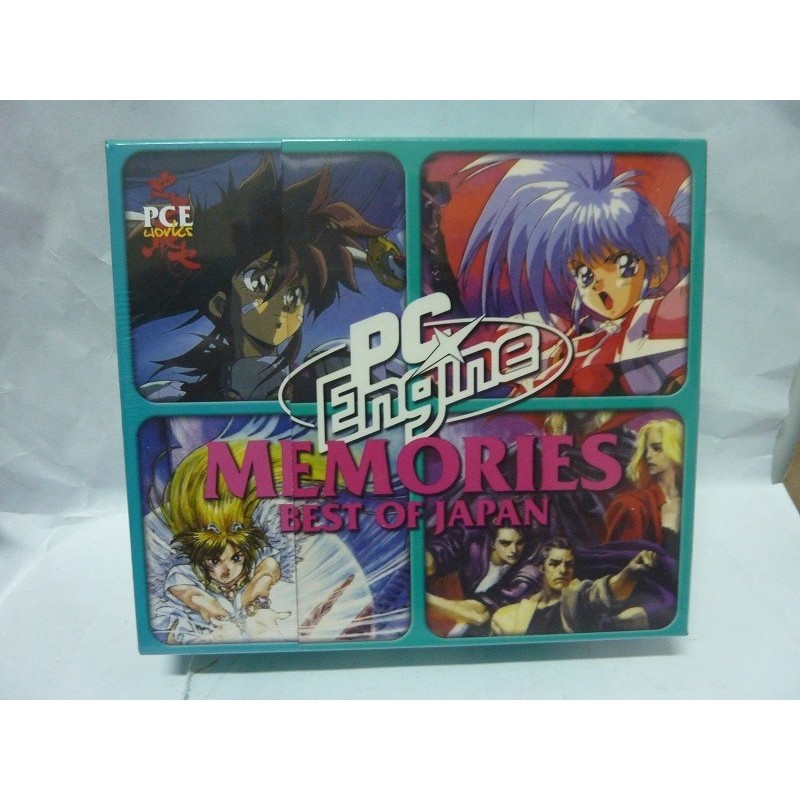 PC ENGINE MEMORIES Coffret Limité (Sylphia, Kaze no Kiri, Renny Blaster, Fausseté Amour)