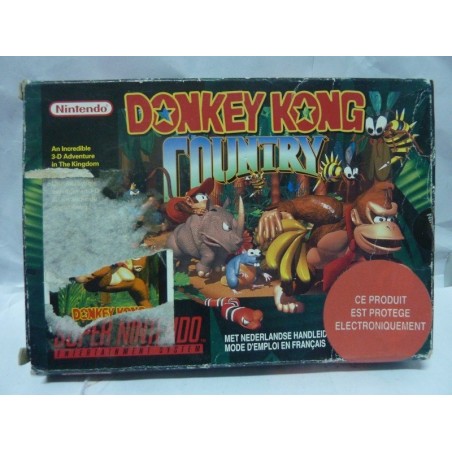 DONKEY KONG COUNTRY pal boite usée