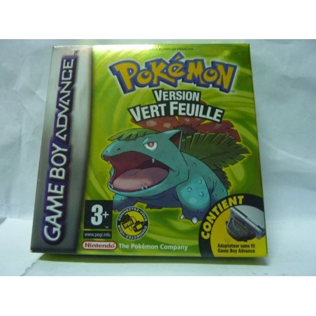 boite-vide-de-pokemon-vert-feuille-avec-notice