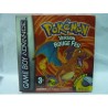 boite-vide-de-pokemon-rouge-feu-avec-notice