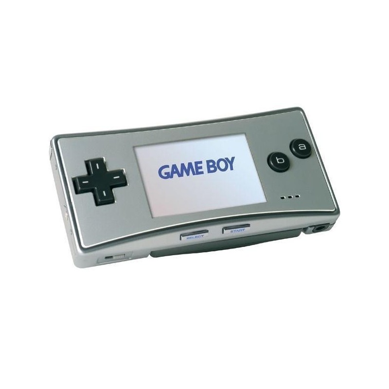 console game-boy-micro-bleue-avec chargeur