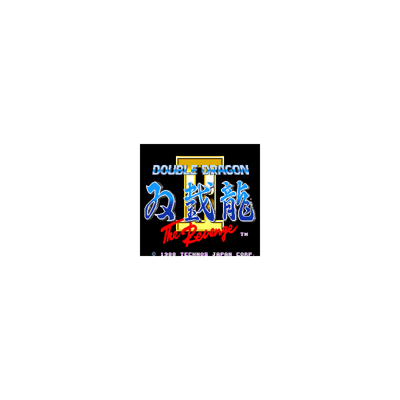 DOUBLE DRAGON 2 pcb
