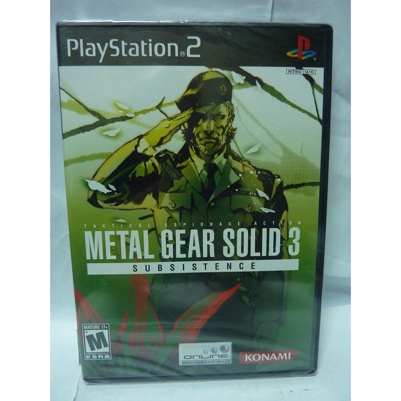 METAL GEAR SOLID 3 SUBSISTENCE