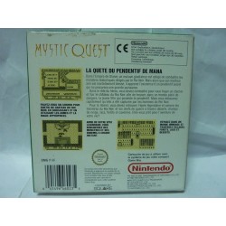 Boite Seule MYSTIC QUEST Pal fr avec notice et carte
