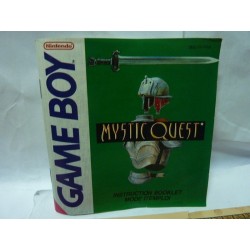 Boite Seule MYSTIC QUEST Pal fr avec notice et carte