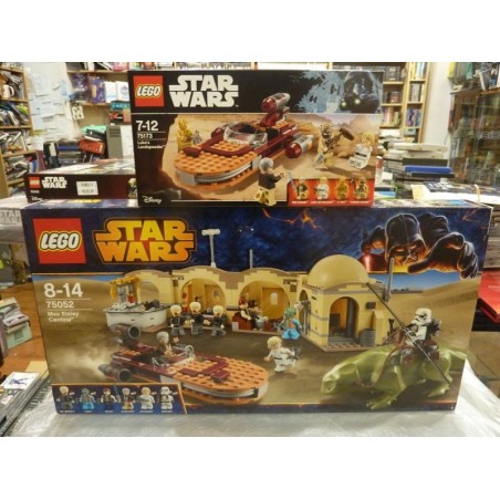 lego-star-wars-mos-eisley-cantina-75052-lukes-landspeeder-75173-neuf-