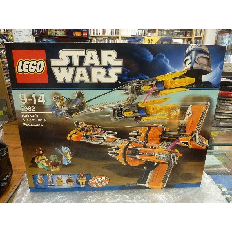 lego-star-wars-anakin-s-and-sebulba-s-podracers-7962-neuf-
