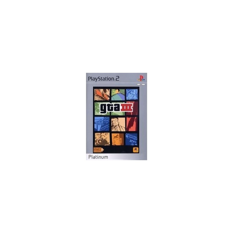GRAND THEFT AUTO 3 (platinum)
