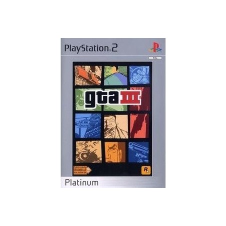 GRAND THEFT AUTO 3 (platinum)