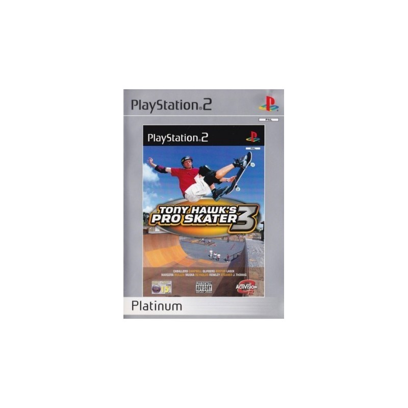 TONY HAWK'S PRO SKATER 3 (platinum)